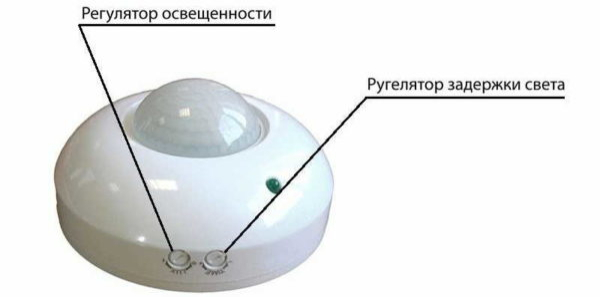 Датчик движения для включения освещения Датчик движения для включения освещения