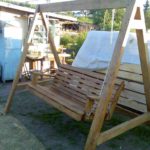 Как сделать качели из дерева и металла Как сделать качели из дерева и металла