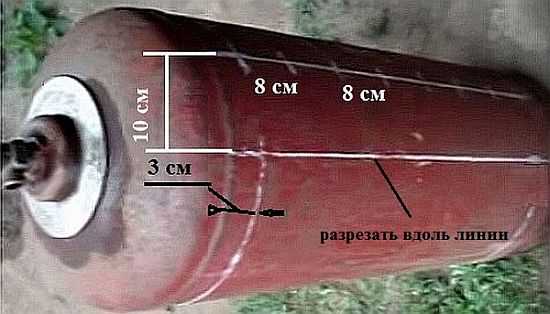 Как сделать мангал из газового баллона, бочки, трубы Как сделать мангал из газового баллона, бочки, трубы