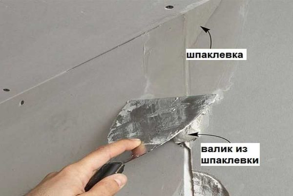 Шпаклевка гипсокартона своими руками