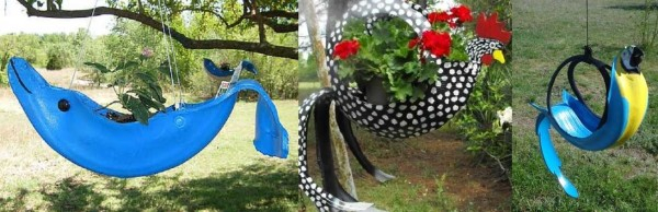 Поделки из покрышек: клумбы, цветники, фигуры, садовая мебель Поделки из покрышек: клумбы, цветники, фигуры, садовая мебель
