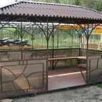 Беседка из металлической трубы своими руками Беседка из металлической трубы своими руками