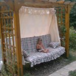 Как сделать качели из дерева и металла Как сделать качели из дерева и металла