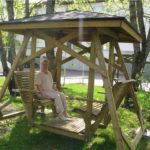 Как сделать качели из дерева и металла Как сделать качели из дерева и металла