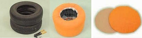 Поделки из покрышек: клумбы, цветники, фигуры, садовая мебель Поделки из покрышек: клумбы, цветники, фигуры, садовая мебель