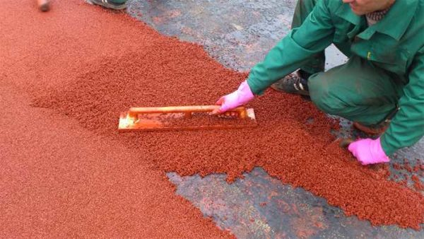 Покрытие для детских площадок из резиновой крошки и резины Покрытие для детских площадок из резиновой крошки и резины