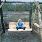 Как сделать качели из дерева и металла Как сделать качели из дерева и металла
