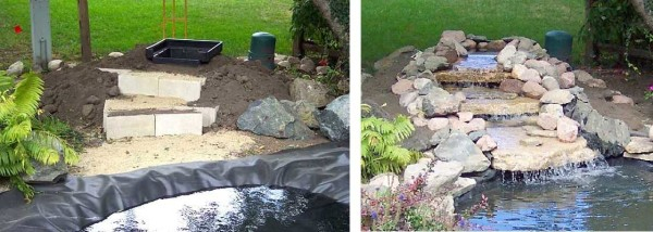 Как сделать водопад для дачи и дома Как сделать водопад для дачи и дома