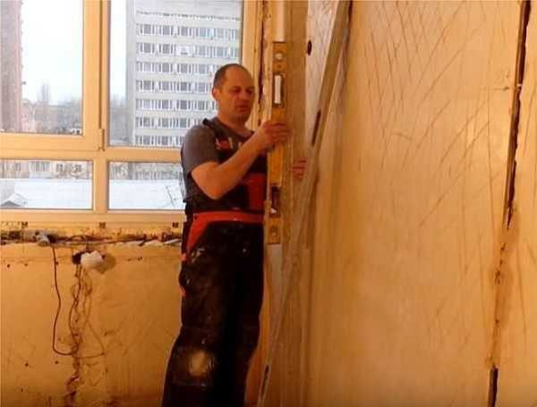 Установка маяков для штукатурки, стяжки Установка маяков для штукатурки, стяжки