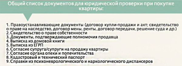 Покупка квартиры: какие документы необходимы, их проверка Покупка квартиры: какие документы необходимы, их проверка