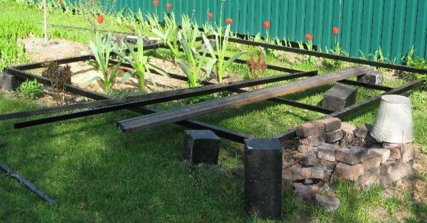 Беседка из металлической трубы своими руками Беседка из металлической трубы своими руками