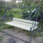 Как сделать качели из дерева и металла Как сделать качели из дерева и металла