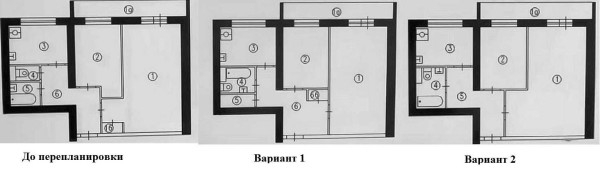 Виды перепланировки квартир, идеи, примеры Виды перепланировки квартир, идеи, примеры