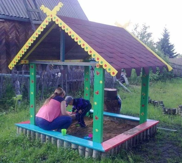 Как и из чего сделать песочницу Как и из чего сделать песочницу