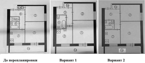 Виды перепланировки квартир, идеи, примеры Виды перепланировки квартир, идеи, примеры