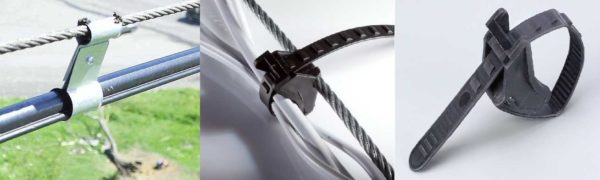 Крепление и крепеж для кабеля Крепление и крепеж для кабеля