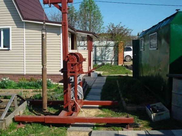 Самодельные буровые установки Самодельные буровые установки