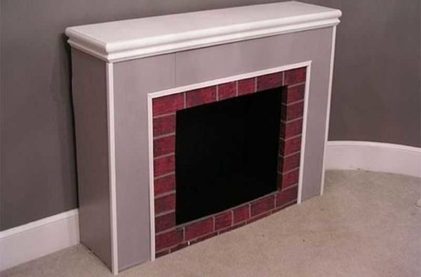 Картонный камин из коробок своими руками Картонный камин из коробок своими руками