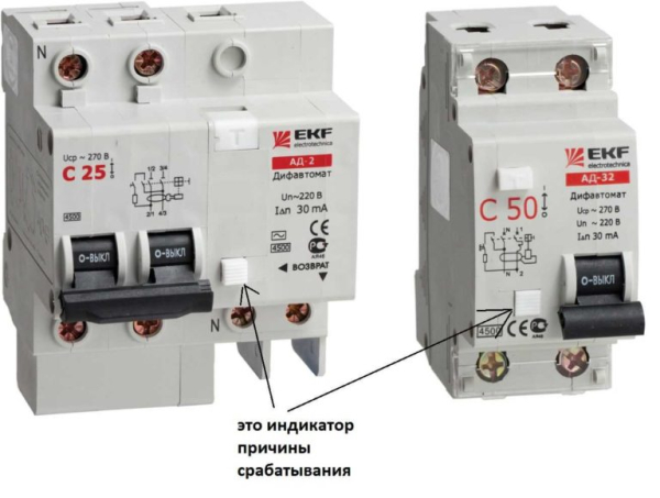 Как подключить дифференциальный автомат