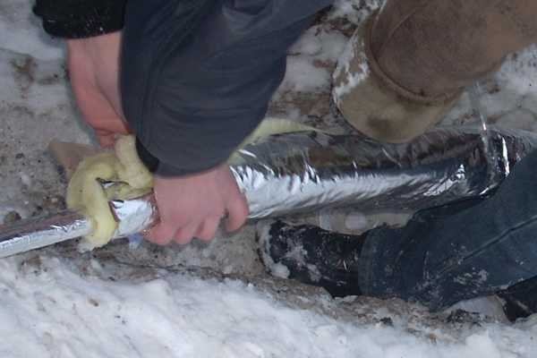Как не заморозить водопровод на даче Как не заморозить водопровод на даче