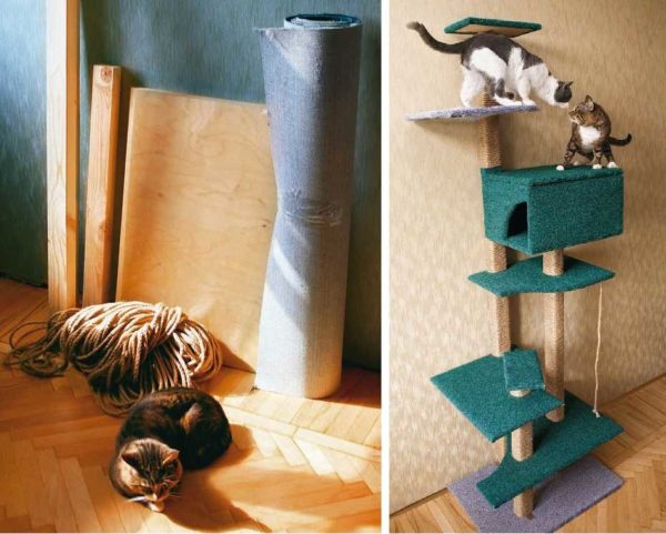 Кошачий домик своими руками Кошачий домик своими руками