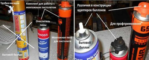Выбор монтажной пены Выбор монтажной пены