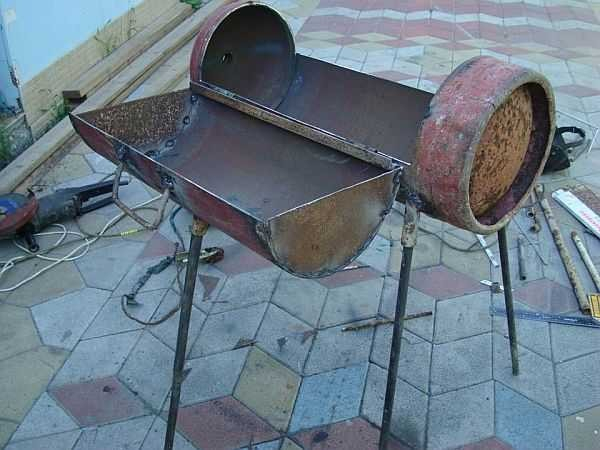 Как сделать мангал из газового баллона, бочки, трубы Как сделать мангал из газового баллона, бочки, трубы