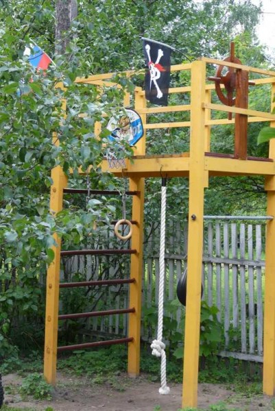 Как сделать детскую площадку самостоятельно: 70 фото реальных построек Как сделать детскую площадку самостоятельно: 70 фото реальных построек