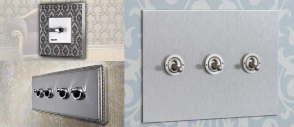 Открытая проводка в стиле ретро