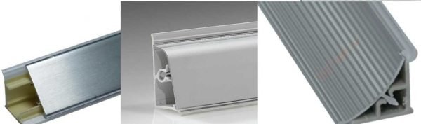 Плинтус из алюминия — виды и способы установки Плинтус из алюминия — виды и способы установки