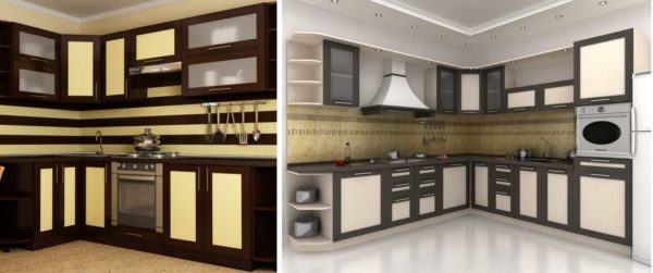 Недорогие модульные (сборные) кухни: виды шкафов, принцип компоновки Недорогие модульные (сборные) кухни: виды шкафов, принцип компоновки