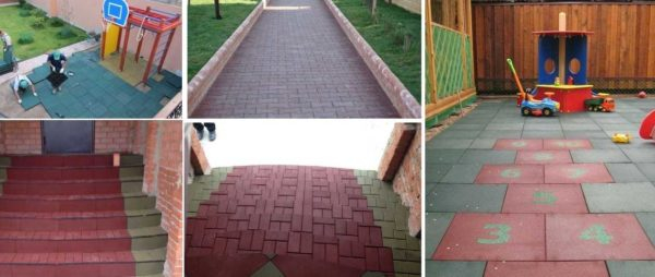 Покрытие из резиновой крошки Покрытие из резиновой крошки