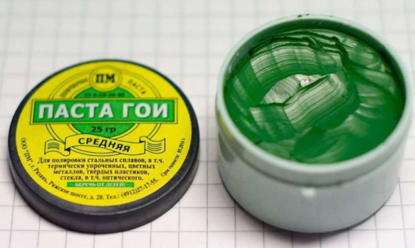 Как полировать пастой ГОИ Как полировать пастой ГОИ
