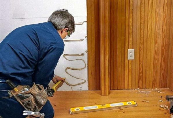 Монтаж вагонки на стены внутри дома: способы и порядок выполнения работ