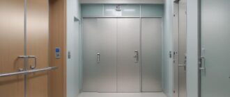 Медицинские двери для учреждений здравоохранения от производителя — опт и розница