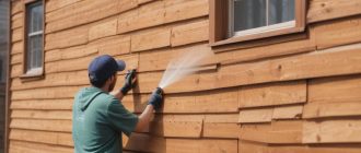 Мытье и сезонный уход наружных поверхностей деревянного дома