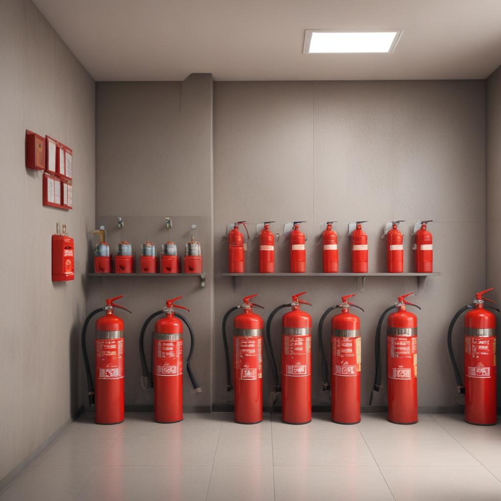 Подставки под огнетушители: виды и требования к эксплуатации